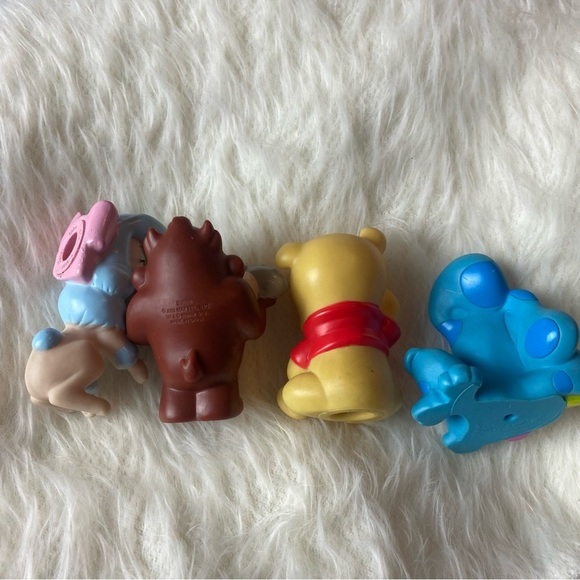 Vintage Baby/Toddler Soft Squishy Toy Lot Pooh Blues Clues Taz Georgette 90s y2k - Picture 2 of 9